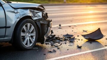 BMW rozbite na Wrocławskiej. Kierowca po narkotykach