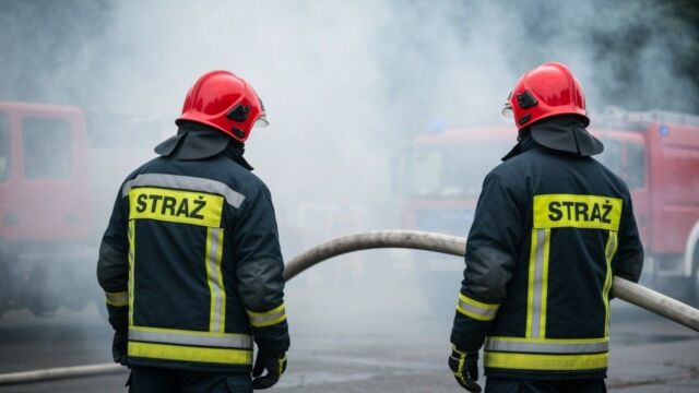 Gozdnica: pożar komórek po podpaleniu, 31-latek w areszcie