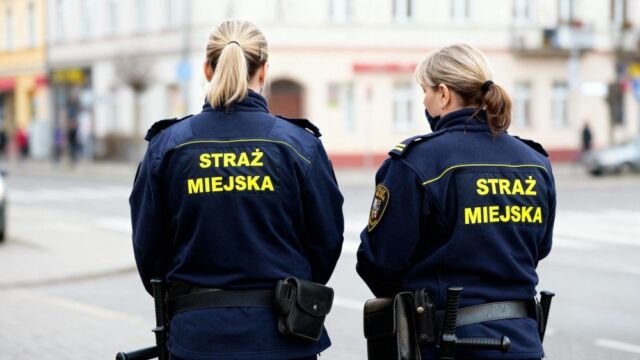 Strażnicy pomogli ratownikom i zagubionej kobiecie